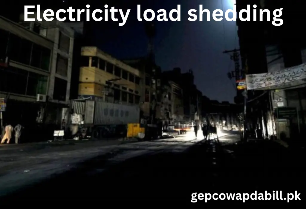 Check Gepco Bill Online 2 GEPCO Load Shedding schedule