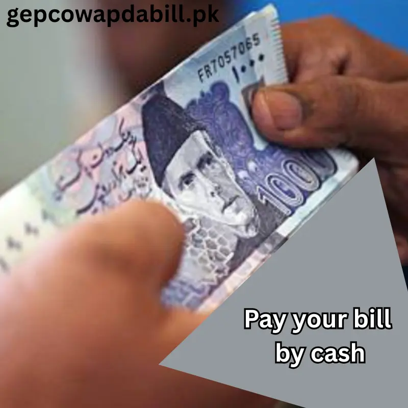GEPCO Bill Payment via cash